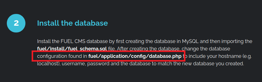 DataBase Location